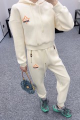 Chic Women's Corduroy Flared Pants with Drawstring Waist