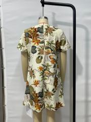 GXZ Tropical Floral Print Summer Dress - Relaxed and Stylish