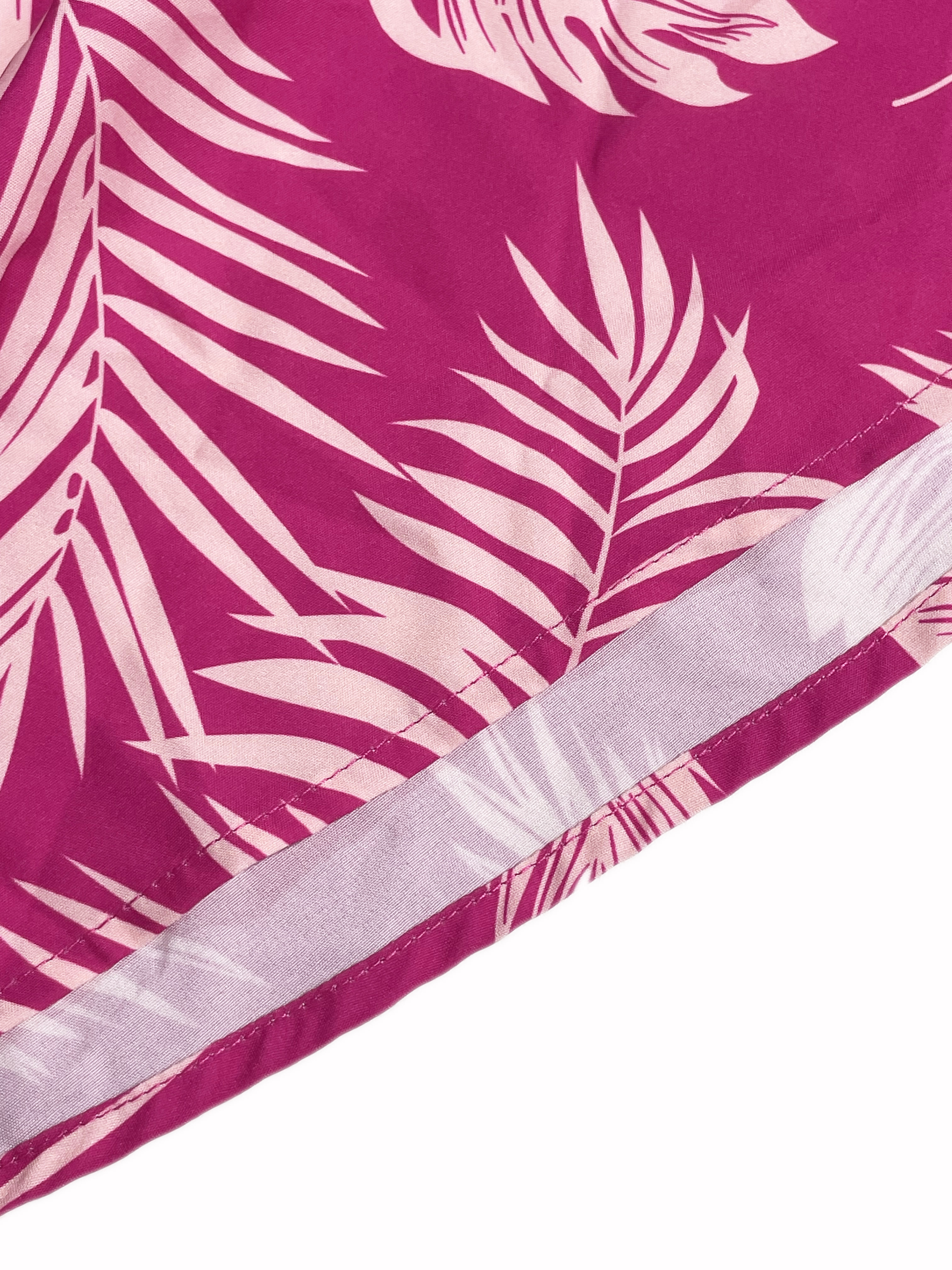 GXZ Tropical Print High Neck Summer Dress – Vibrant & Chic