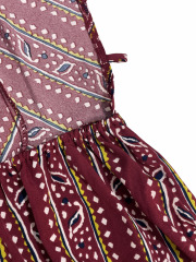 GXZ Bohemian Style Red Maxi Dress - Summer Vibes