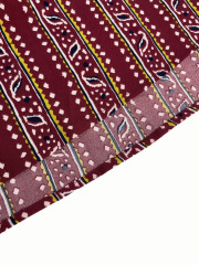 GXZ Bohemian Style Red Maxi Dress - Summer Vibes