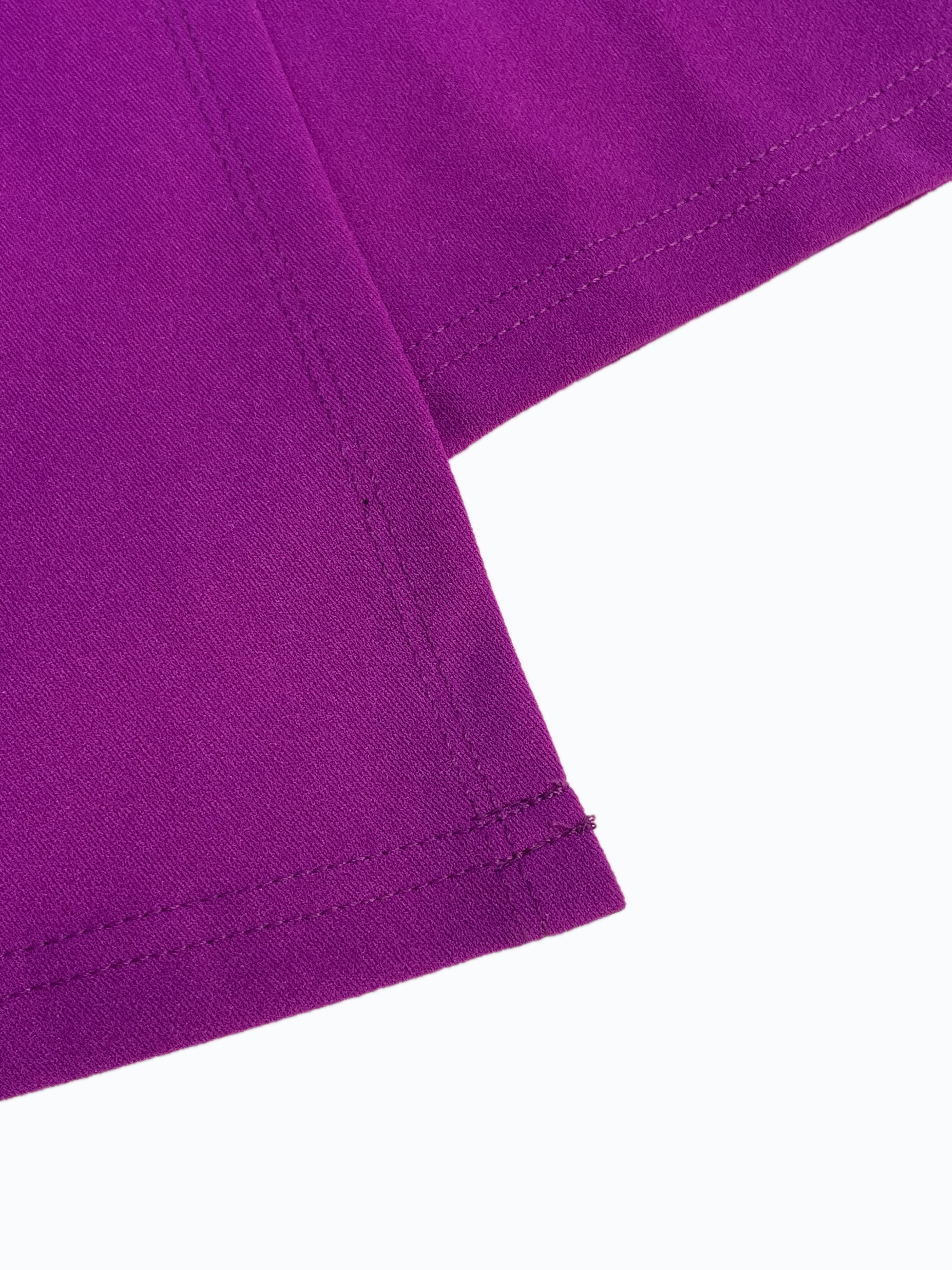 GXZ Women's Elegant Purple Bodycon Dress – Timeless Chic