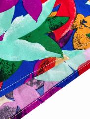 GXZ Women’s Colorful Floral Cut-Out Maxi Dress – A Vibrant Summer Statement