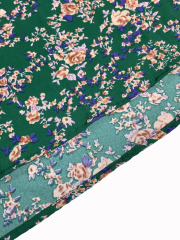 GXZ Red Floral Midi Dress – Timeless Elegance for Every Occasion