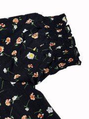 GXZ Red Floral Midi Dress – Timeless Elegance for Every Occasion