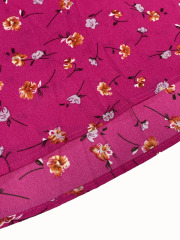 GXZ Red Floral Midi Dress – Timeless Elegance for Every Occasion