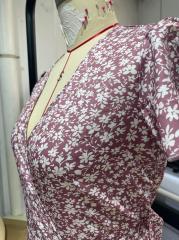 GXZ Floral Wrap Midi Dress – The Perfect Blend of Comfort and Summer Elegance