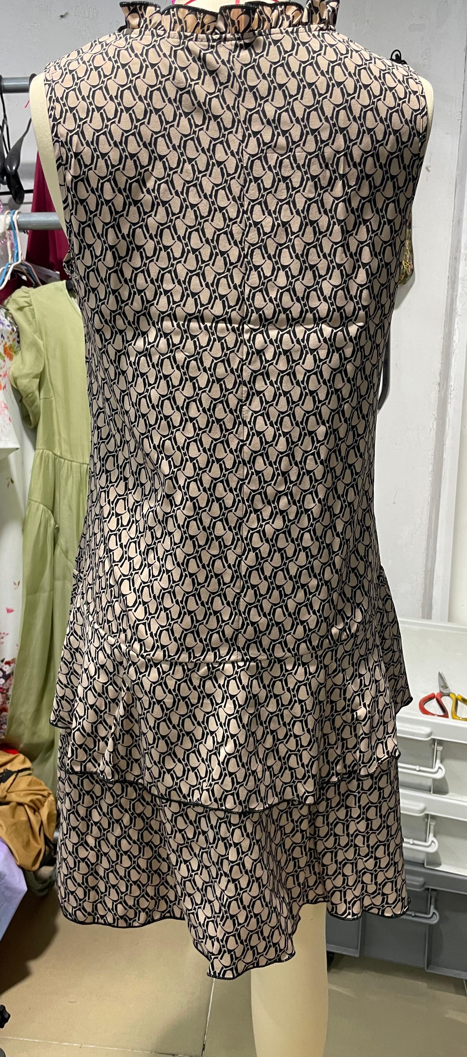 GXZ Tiered Sleeveless Ruffle Dress – Effortless Elegance