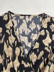 Unleash Your Wild Side: GXZ Leopard Wrap Maxi Dress