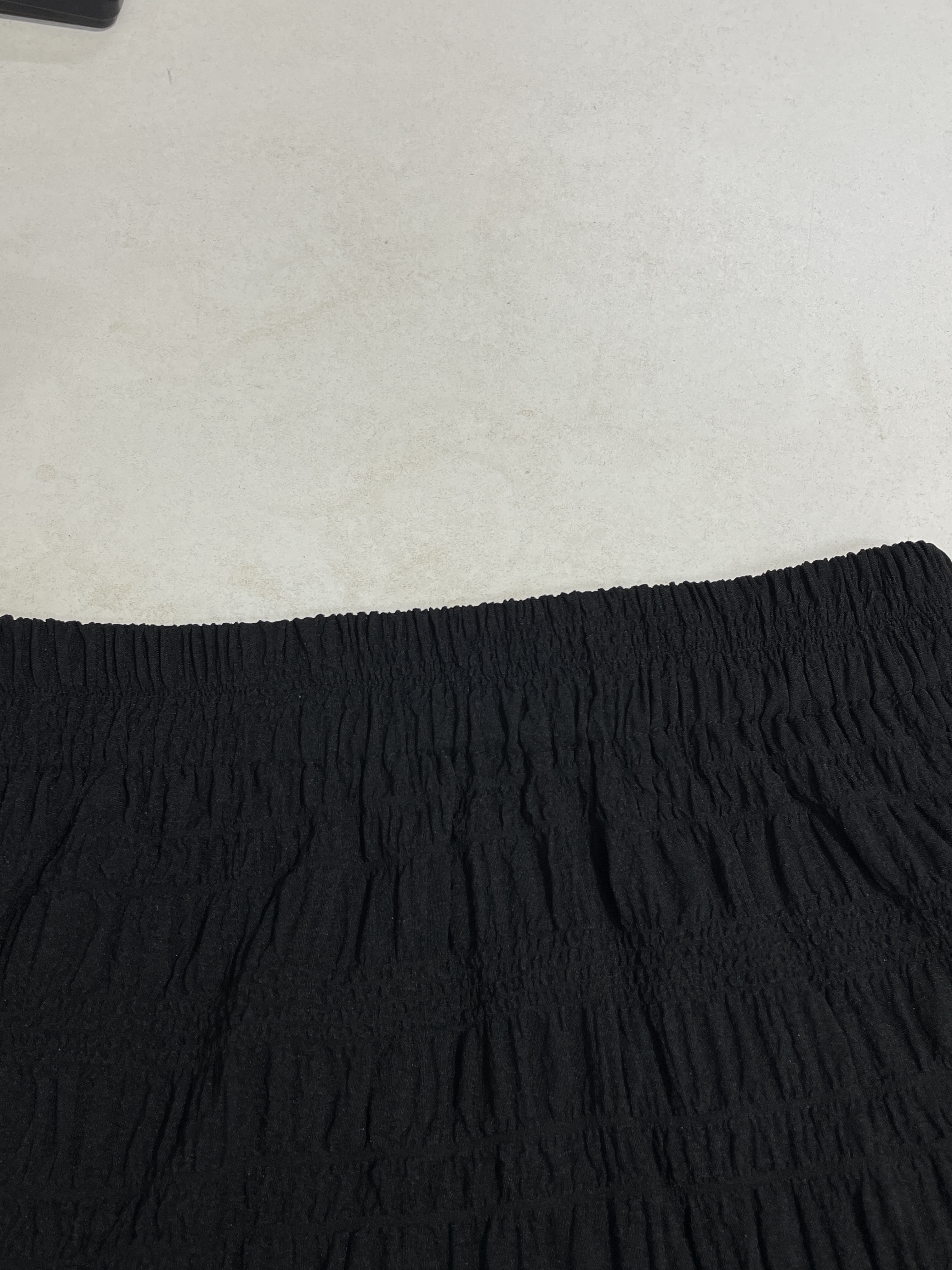 GXZ Women's Black Tiered Maxi Skirt – Effortlessly Elegant and Versatile