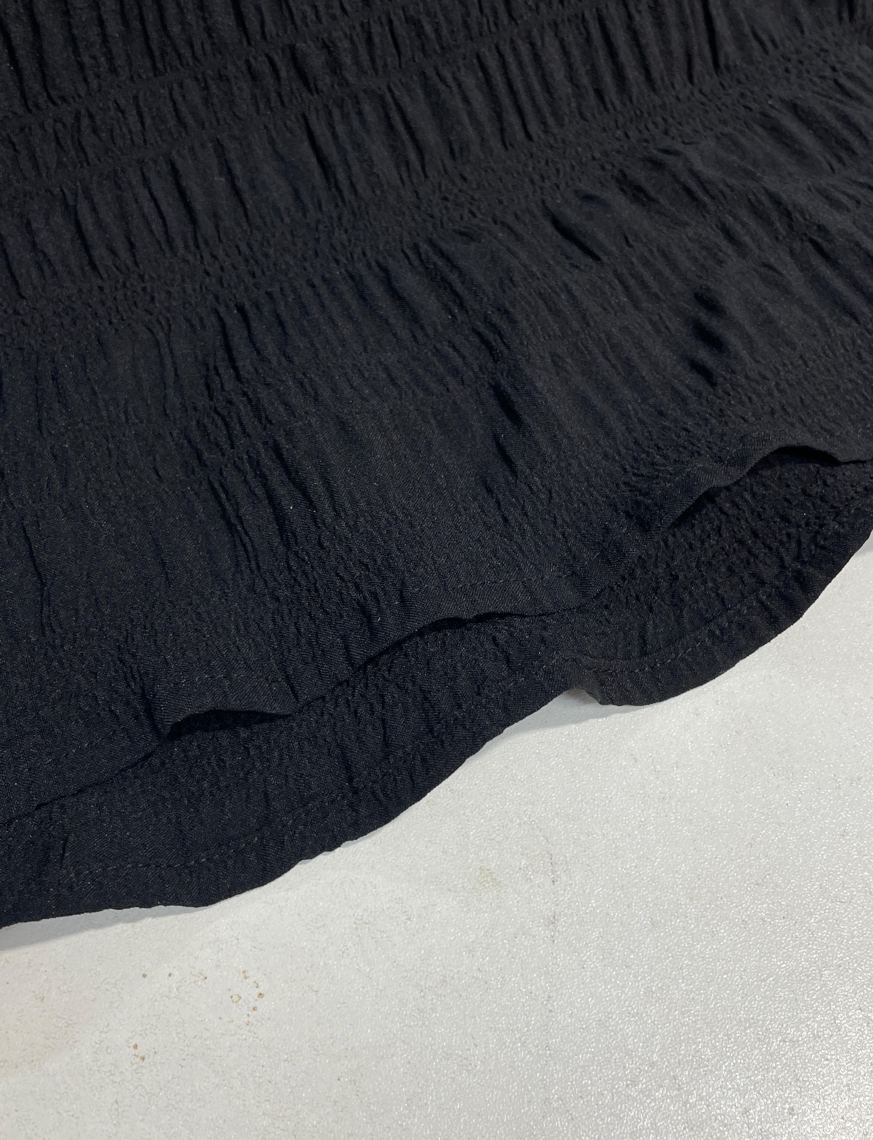 GXZ Women's Black Tiered Maxi Skirt – Effortlessly Elegant and Versatile