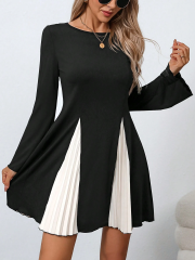 Effortless Elegance with GXZ’s Black A-Line Dress