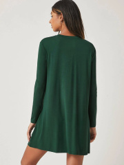 GXZ Women's Oversized T-Shirt Dress – Casual Comfort Meets Modern Style