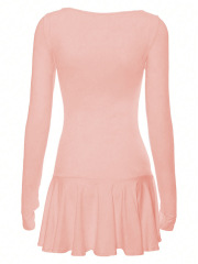 Feel Stylish & Sporty: GXZ Women's Ruched Skater Active Dress