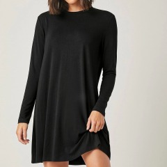 GXZ Women's Oversized T-Shirt Dress – Casual Comfort Meets Modern Style