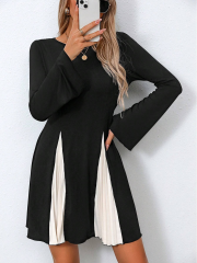 Effortless Elegance with GXZ’s Black A-Line Dress