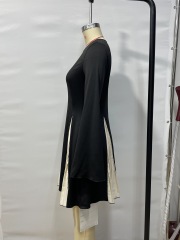 Effortless Elegance with GXZ’s Black A-Line Dress