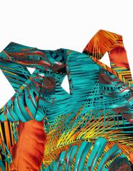 GXZ Women's Boho Print Beach Dress