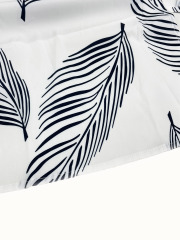 GXZ Women's Cold Shoulder Maxi Dress with Leaf Print