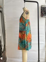 GXZ Women's Boho Print Beach Dress