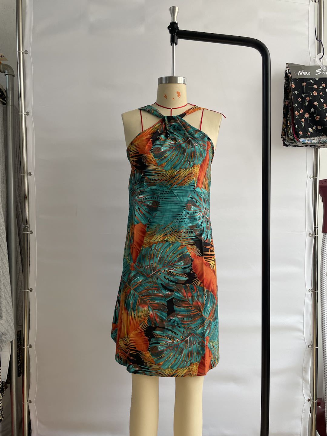 GXZ Women's Boho Print Beach Dress