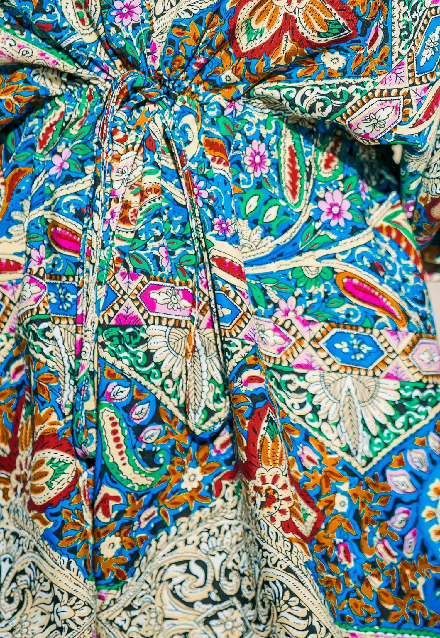 GXZ Women's Boho Print Beach Dress