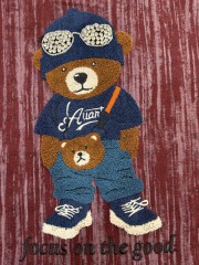 GXZ Men's Graphic Bear T-Shirt | Premium Cotton Casual Tee