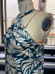 GXZ Halter Neck Tropical Mini Dress | Summer Vacation Style