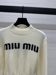 GXZ Women's Logo Sweater | Classic Knit Pullover in Neutral Colors