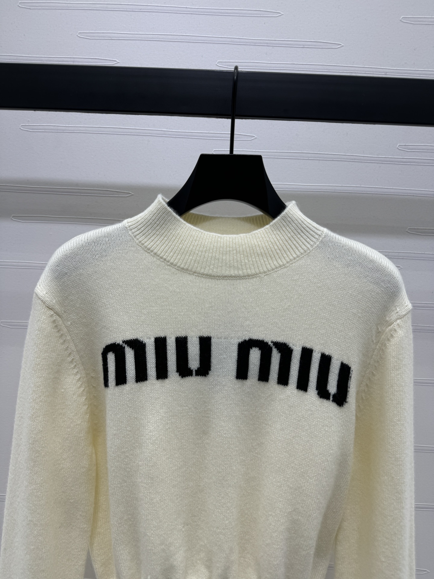 GXZ Women's Logo Sweater | Classic Knit Pullover in Neutral Colors