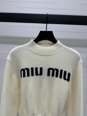 GXZ Women's Logo Sweater | Classic Knit Pullover in Neutral Colors