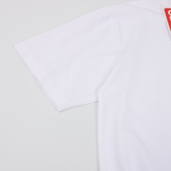 GXZ White Kenzo-Inspired T-Shirt | Classic Minimalist Logo Design