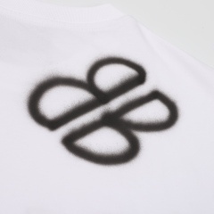 GXZ GUCCI x BALENCIAGA-Inspired Logo T-Shirt | Luxury Graffiti Tee