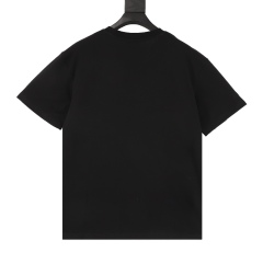 GXZ DIOR-Inspired Graffiti Logo T-Shirt | Black Luxury Streetwear Tee