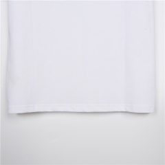 GXZ Fendi-Inspired White T-Shirt | Minimalist Luxury Summer Tee