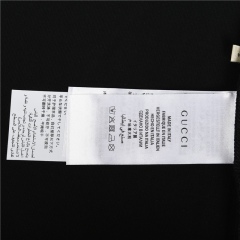 GXZ Gucci x TNF-Inspired Black Graphic T-Shirt | Luxury Collab Tee