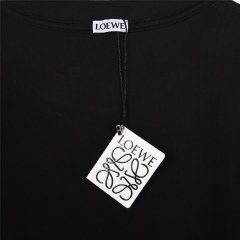 GXZ LOEWE-Inspired Black Graphic T-Shirt | Premium Casual Tee