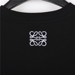 GXZ LOEWE-Inspired Black Bunny Graphic T-Shirt | Premium Statement Tee