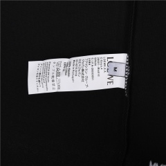 GXZ LOEWE-Inspired Black Bunny Graphic T-Shirt | Premium Statement Tee