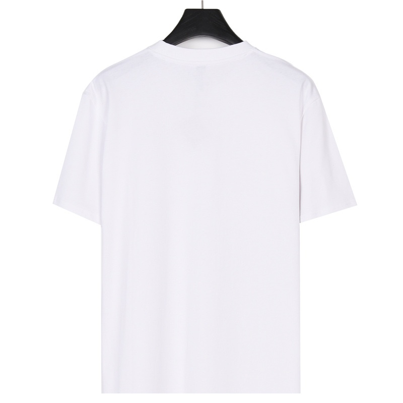 GXZ LOEWE-Inspired White Totoro Graphic T-Shirt | Playful Designer Tee