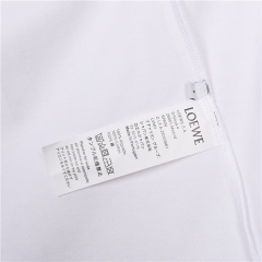 GXZ LOEWE-Inspired White Totoro Graphic T-Shirt | Playful Designer Tee