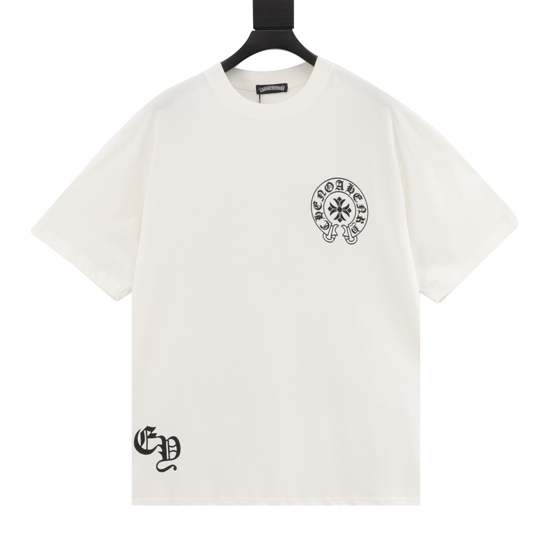 GXZ Gothic Embroidered Logo T-Shirt - Premium Minimalist Streetwear Tee