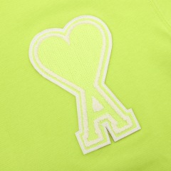 GXZ Neon Green Embroidered Logo T-Shirt | Bold Streetwear Statement Tee