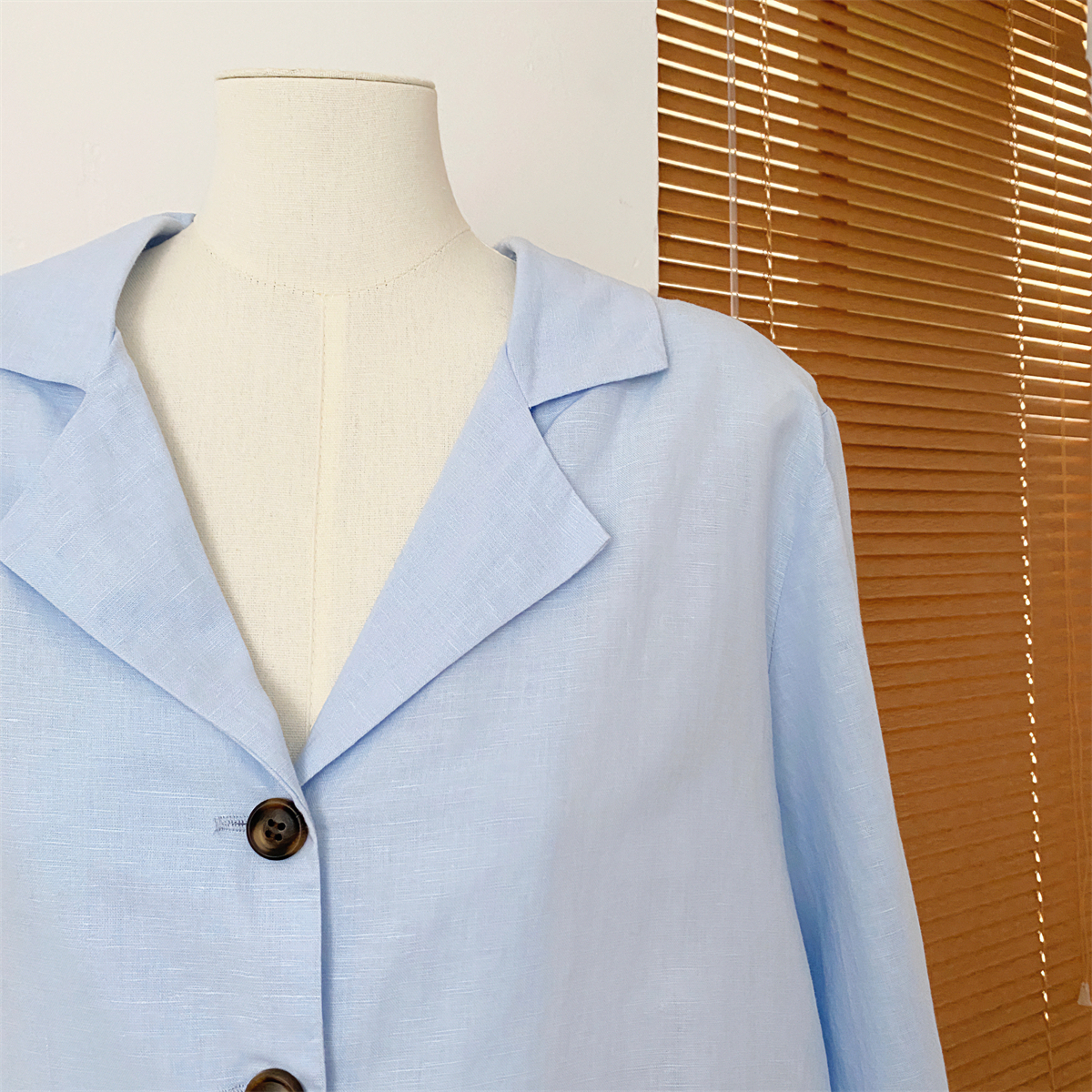 Women's Linen Pajama Set – Customizable Sleepwear by GXZ