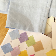 Women's Linen Pajama Set – Customizable Sleepwear by GXZ