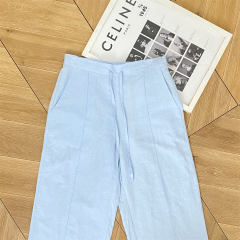 Women's Linen Pajama Set – Customizable Sleepwear by GXZ