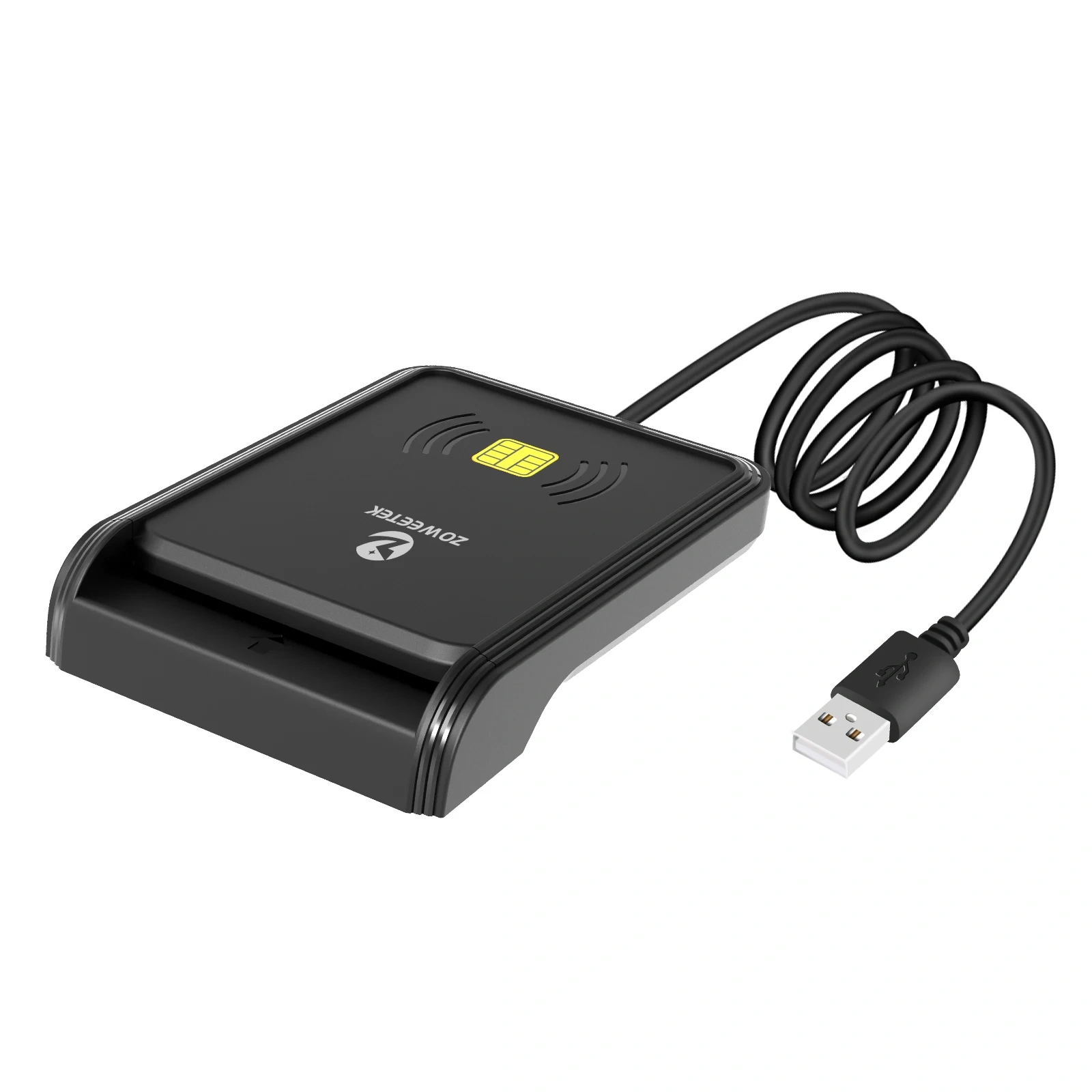 New 2 in 1 Smart Card Reader RFID/NFC Access Card Reader Plug and Play IC ID Card Reader ZW-12026-13