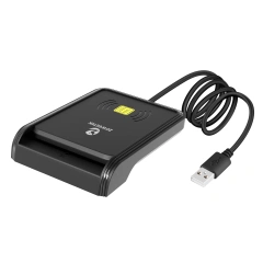 New 2 in 1 Smart Card Reader RFID/NFC Access Card Reader Plug and Play IC ID Card Reader ZW-12026-13