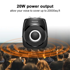 Voice Amplifier Loud Personal Sound Equipment Support Recording TF Card U Flash Driver for Teacher S93