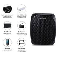 Teachers Voice Amplifier Sound Equipments/Amplifier/Speaker with Wired Microphone for Classroom Z258